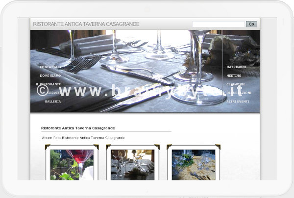 Sito web per ristorante figline a Firenze