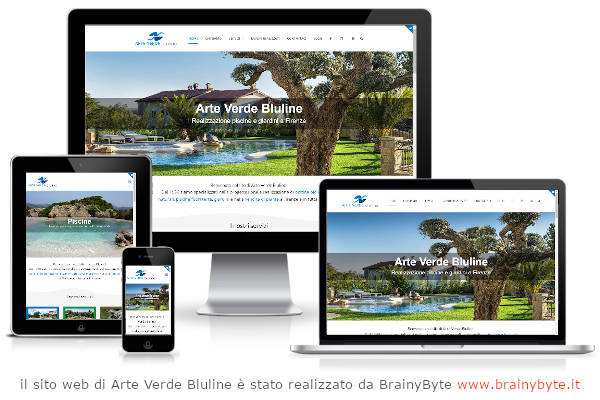 Il sito web di Arte Verde Bluline è stato realizzato da www.brainybyte.it